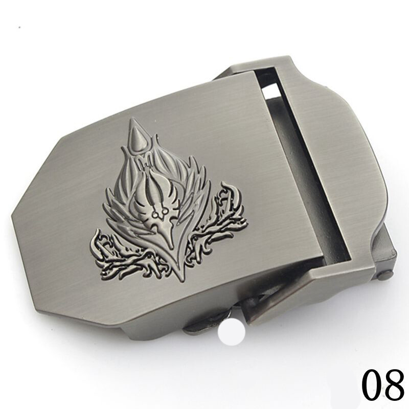 25 Style 38mm 3d Skull Men Belt Buckle Automatic Buckles Metal For Strap Girdle