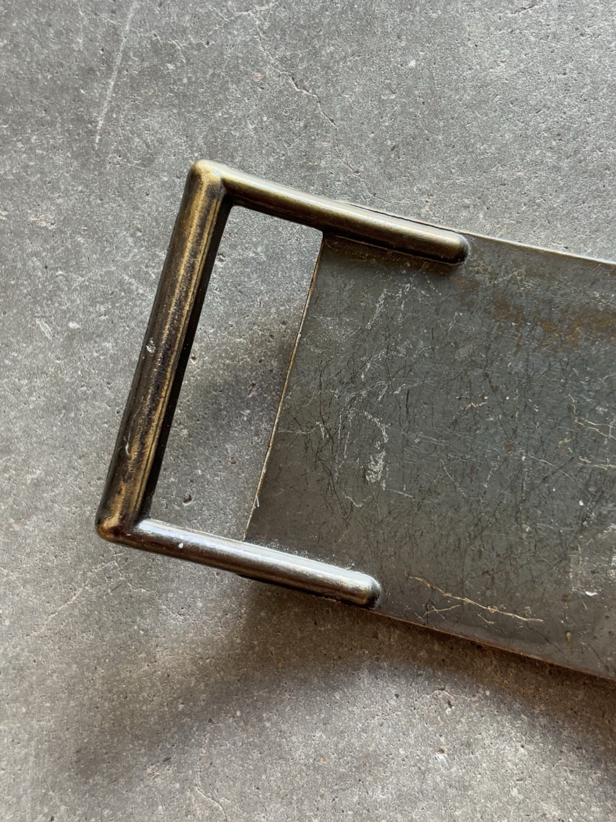 VIntage Levi’s Original Riveted Brass Belt Buckle 70s 80s XX Made In USA