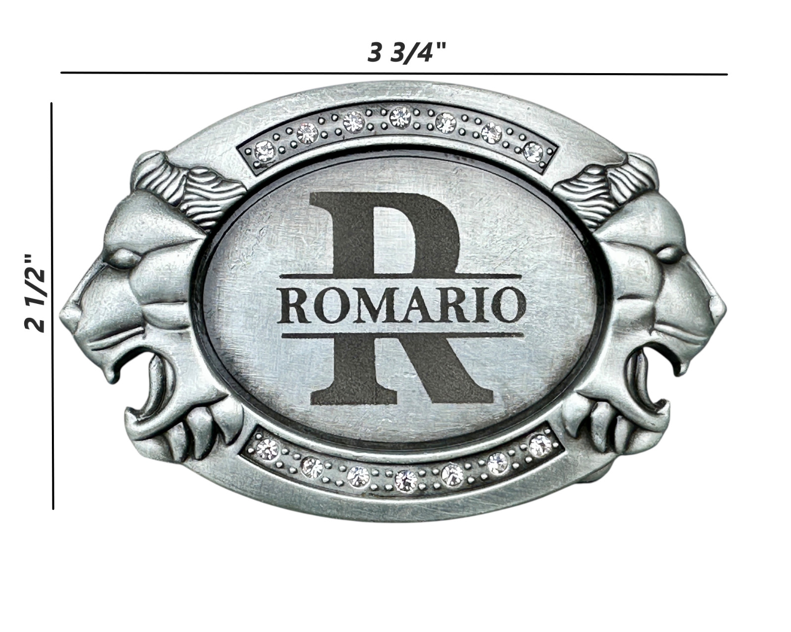 Engraved Belt Buckle Custom Personalized Monogramed Western Buckle For 1.5&Prime; Belt