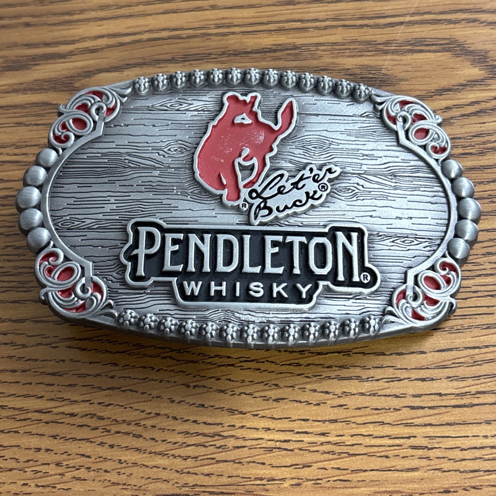 Pendleton Whiskey Belt Buckle 2023 Montana Silversmiths Cowboy Limited Edition