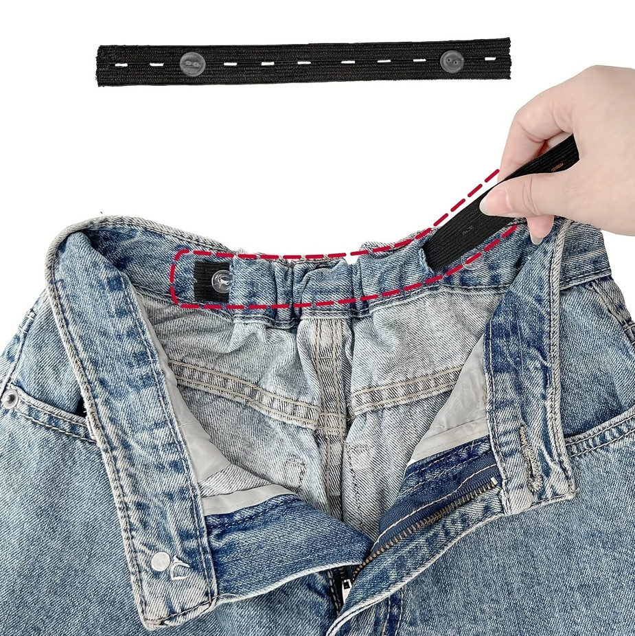 2pcs Invisible Belt Tightener Seamless Pants Waist Adjuster