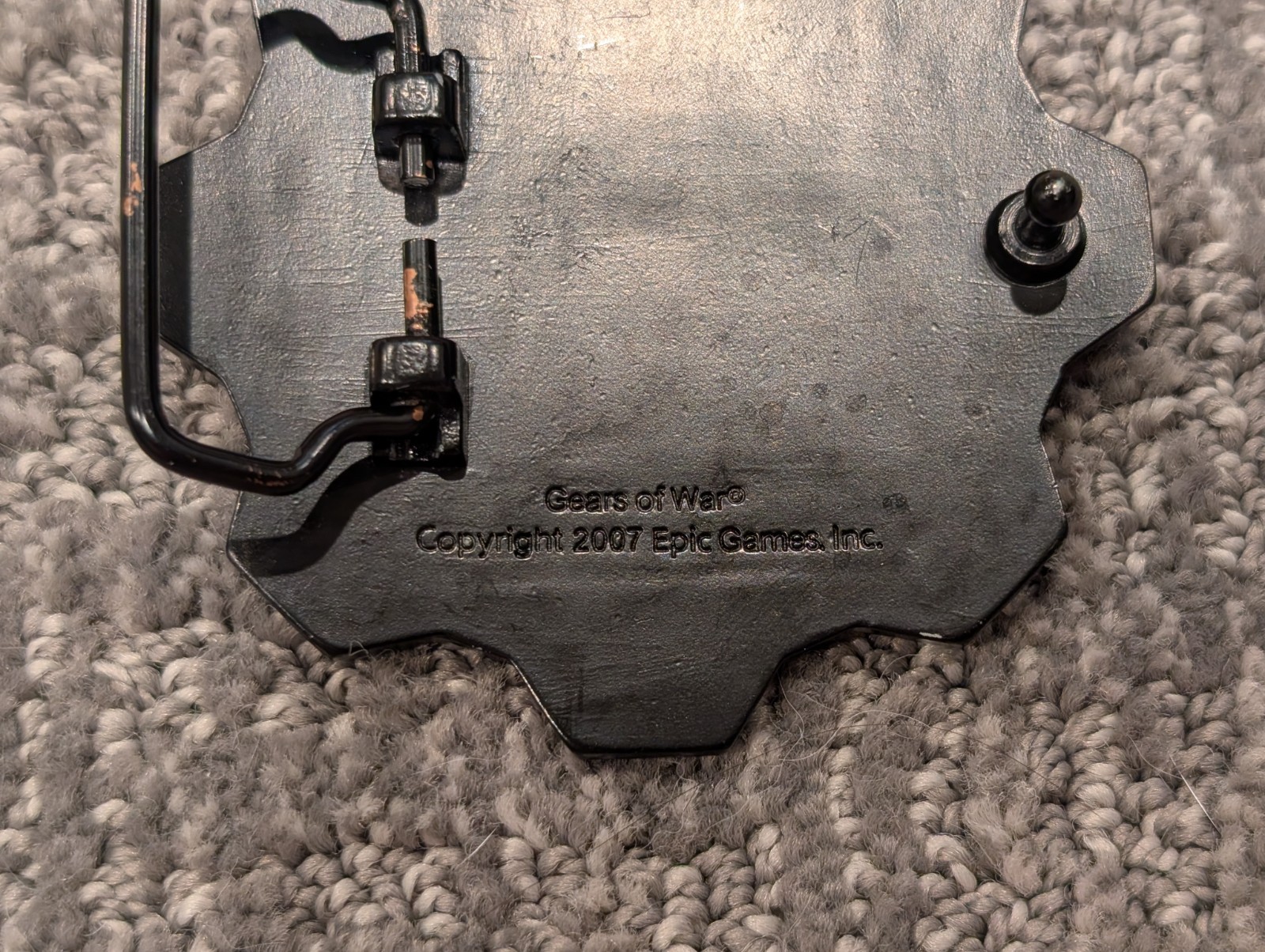 2007 Gears Of War Omen Belt Buckle