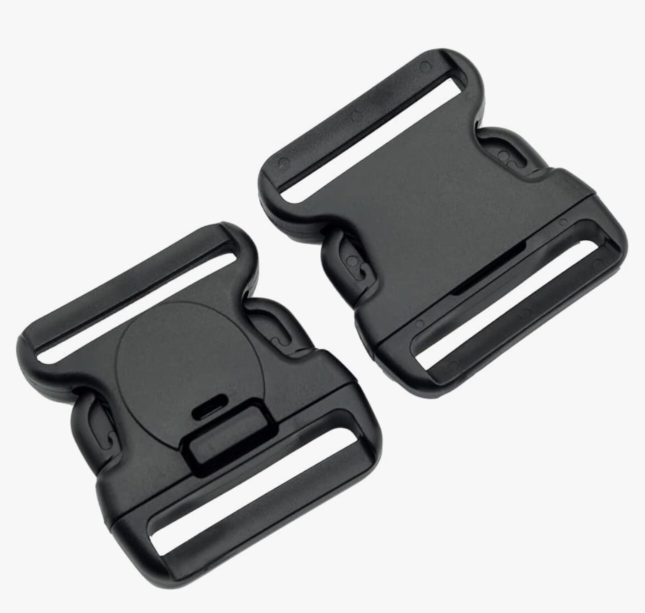 Black Triple Retention Buckle 2.25”wide