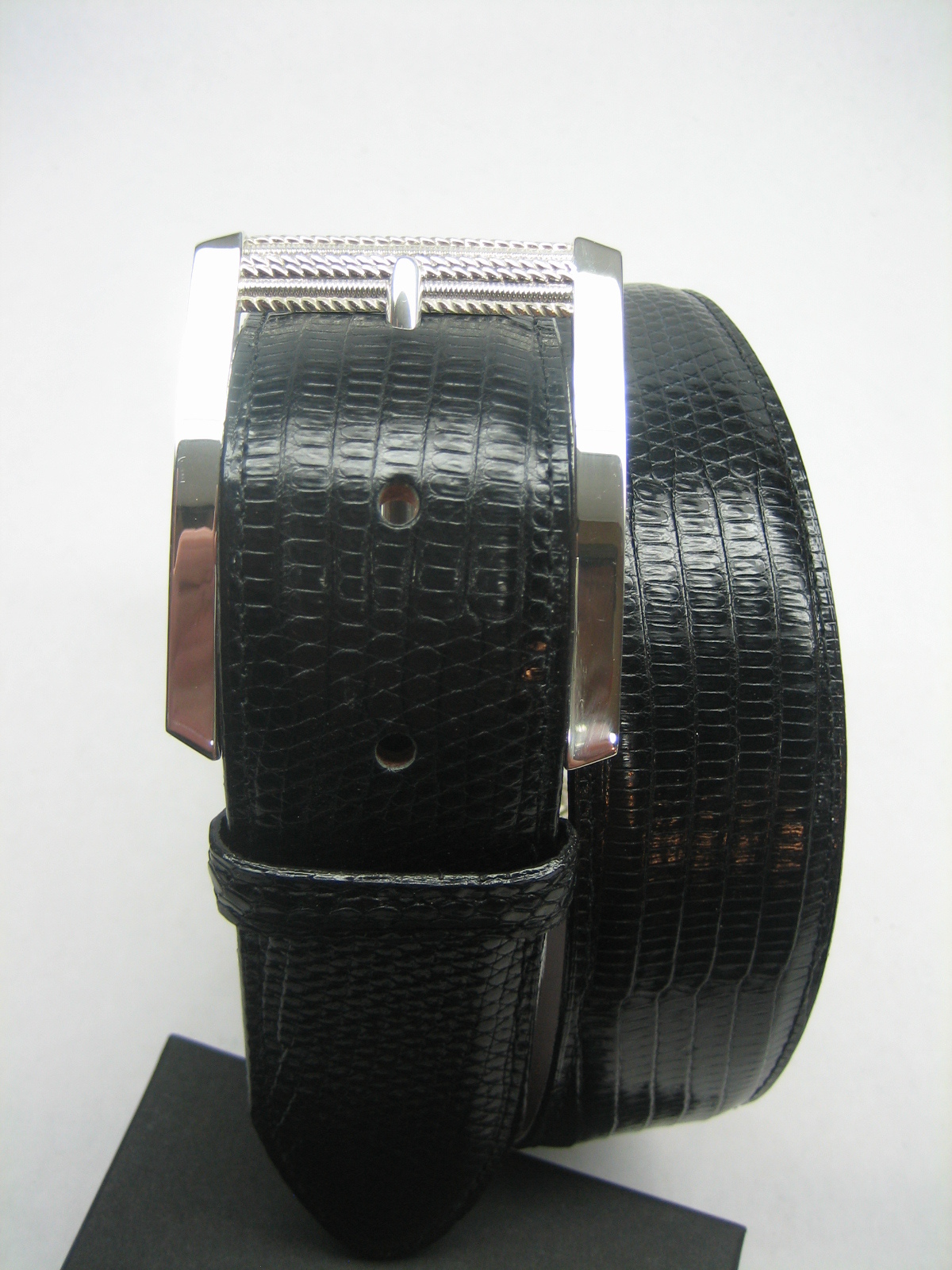 STERLING SILVER 925 BUCKLE AVAILABLE FOR 1&Prime; 1-1/8&Prime; 1-1/4&Prime; 1-3/8&Prime; 1-1/2&Prime; BELTS