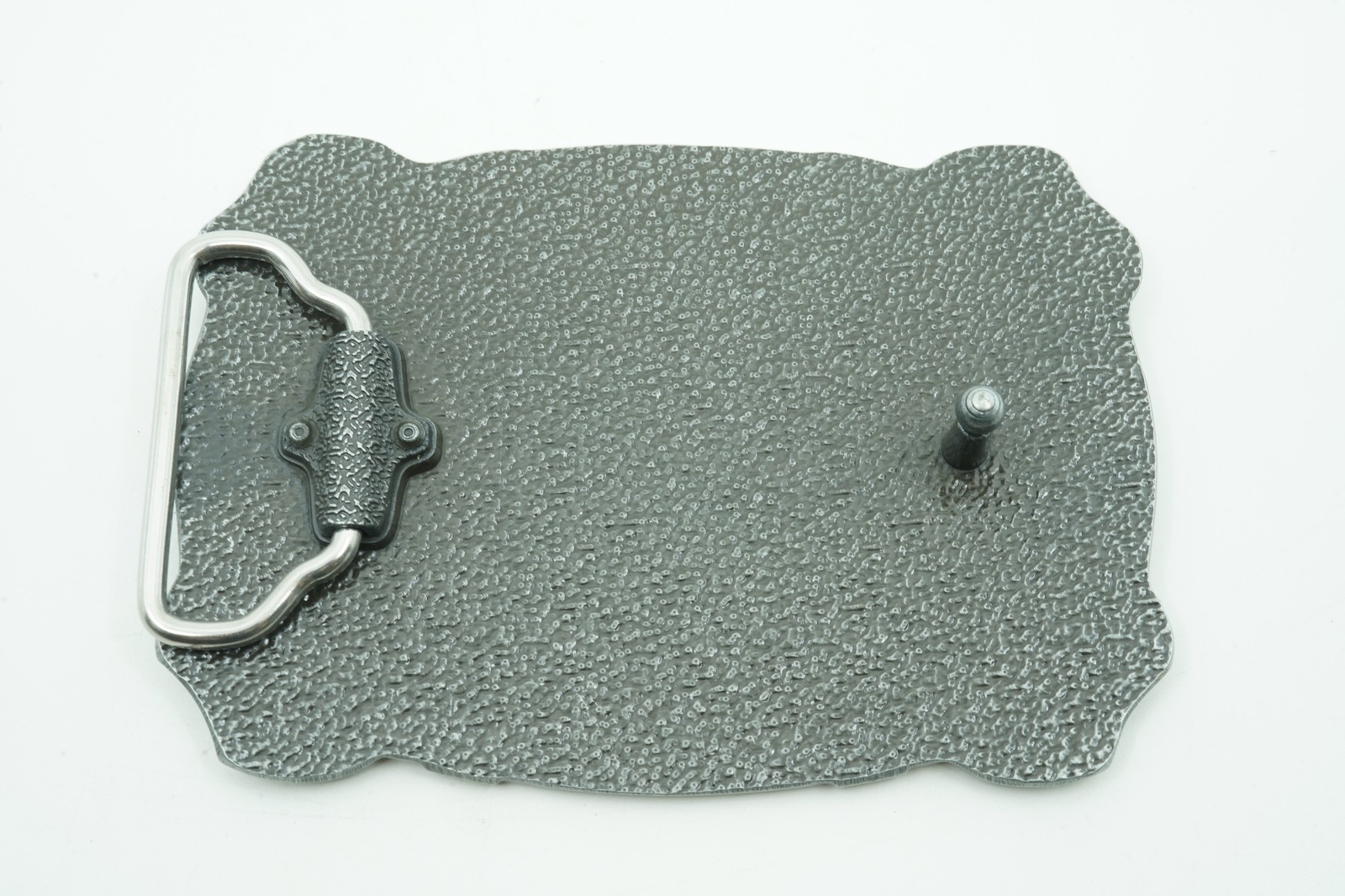 Blank Western Rectangle Edge Metal Belt Buckle