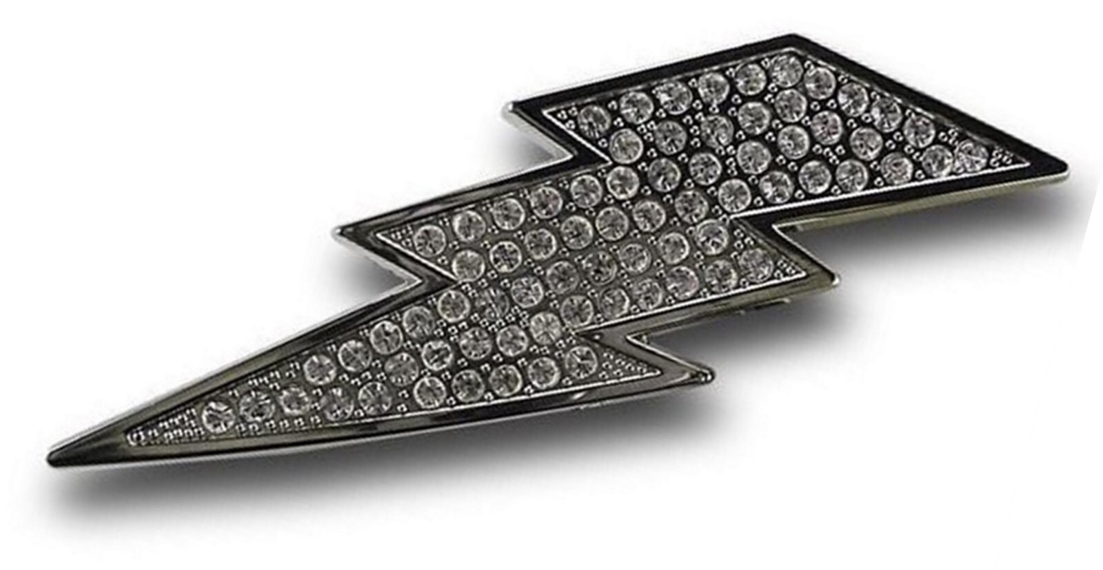 Lightning Bolt Belt Buckle Flash Silver Metal New Men Women Western Rodeo Cowboy