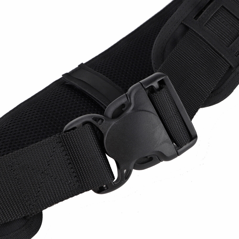 Men Tactical Molle Padded Patrol Belt Adjustable Waist Belts Hunting Combat Gear