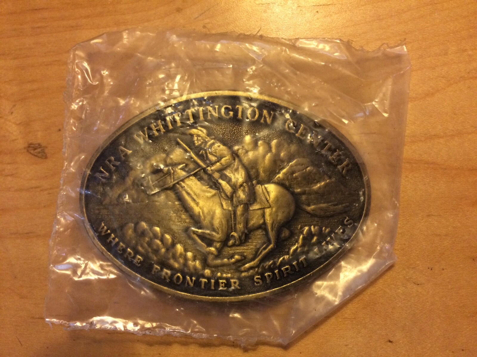 NRA Whittington Center « WHERE FRONTIER SPIRIT LIVES » Belt Buckle « Price Reduced »