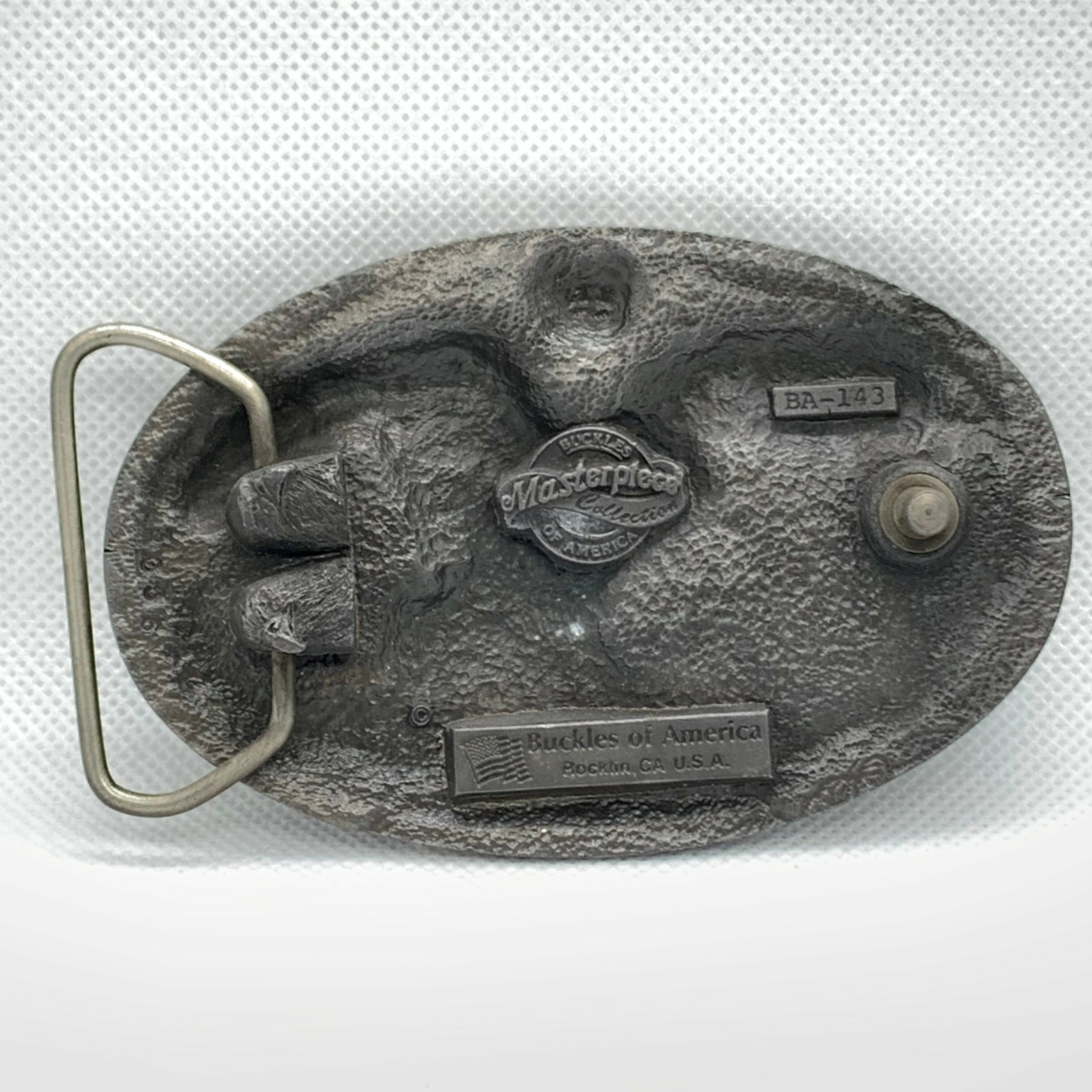 Landing Bald Eagle Belt Buckle