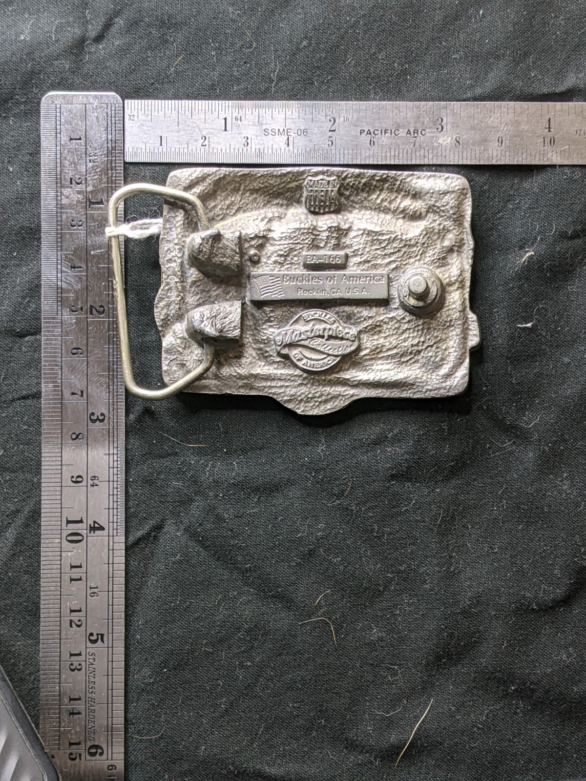 Buckles of America BA-166 Locksmith Silver Metal Western Belt Buckle 1.5 in