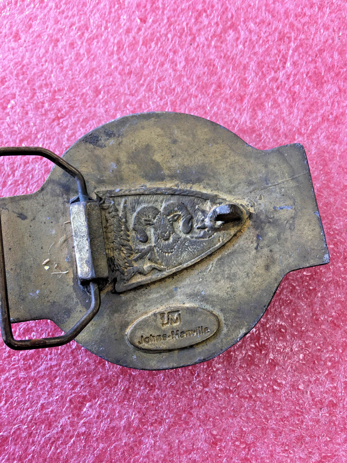 F6 Johns Manville Belt Buckle Permastran Fiber-Glass Pipe-The Light Heavyweight