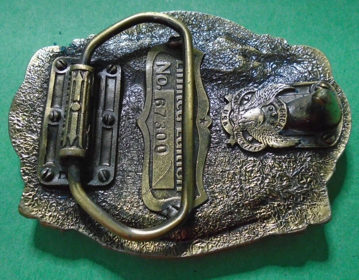 200th Anniv USA Constitution Commemorative 1987 Belt Buckle NIB W/COA #67300