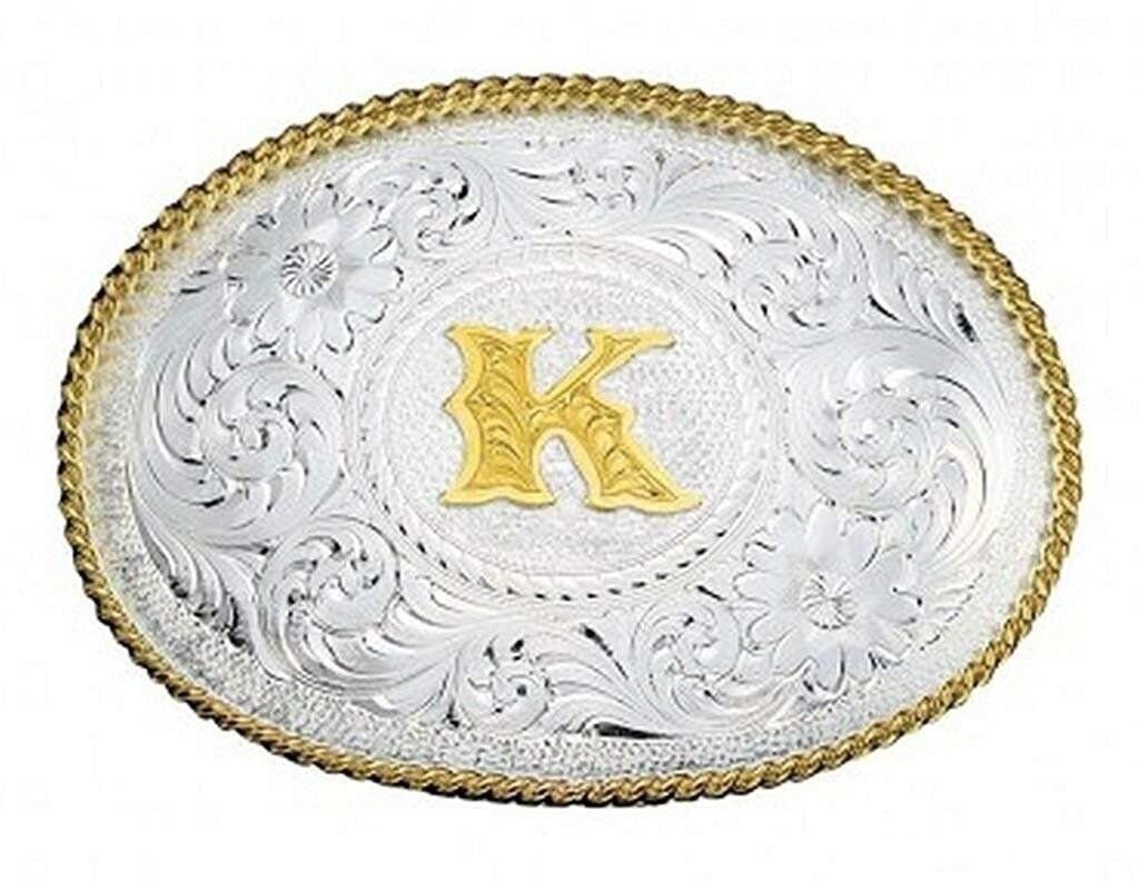 Montana Silversmiths Men&rsquo;s Initial Buckle