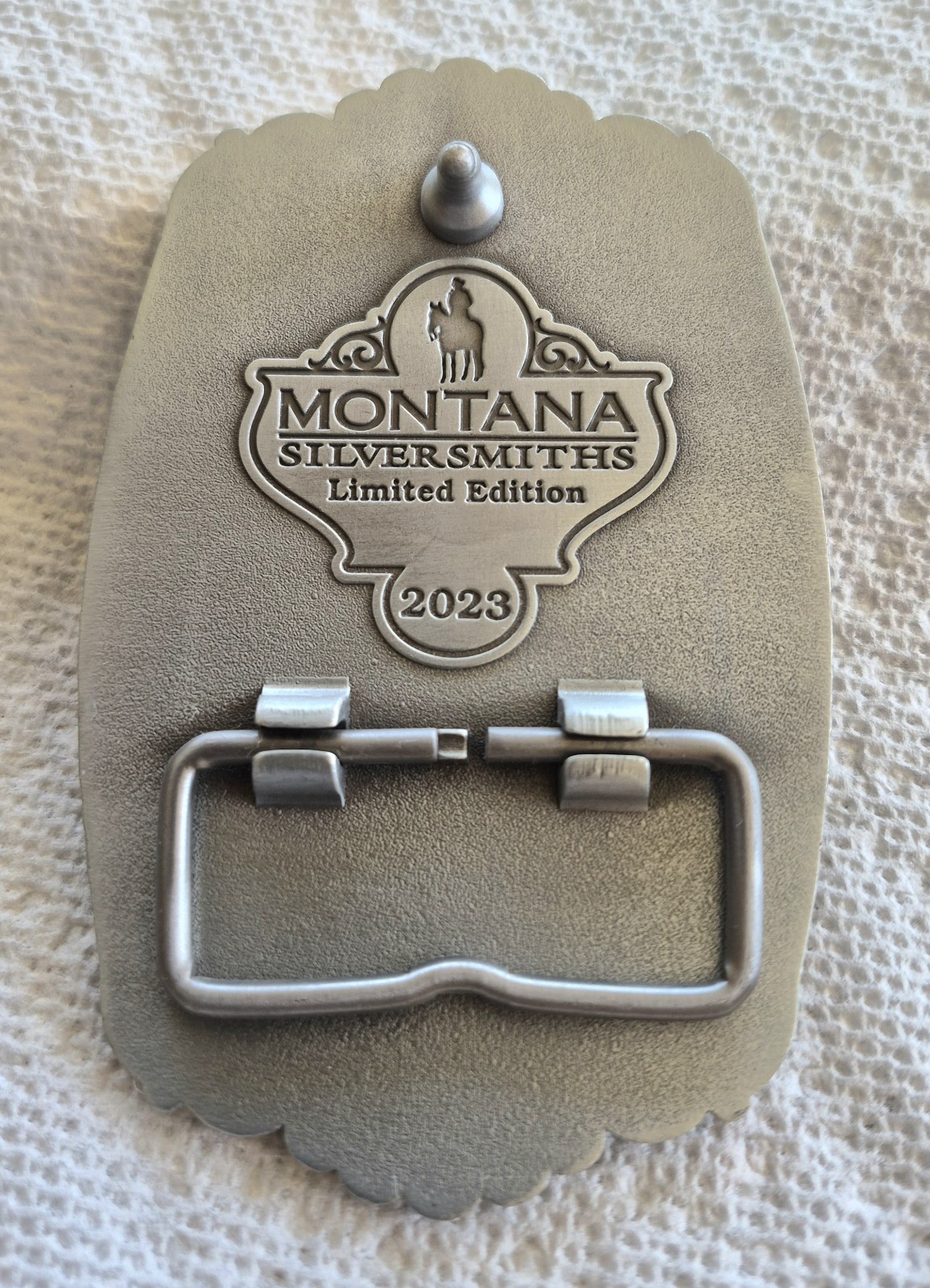 2023 Montana Silversmiths Pendleton Whisky Let&rsquo;er Buck Belt Buckle BRAND NEW