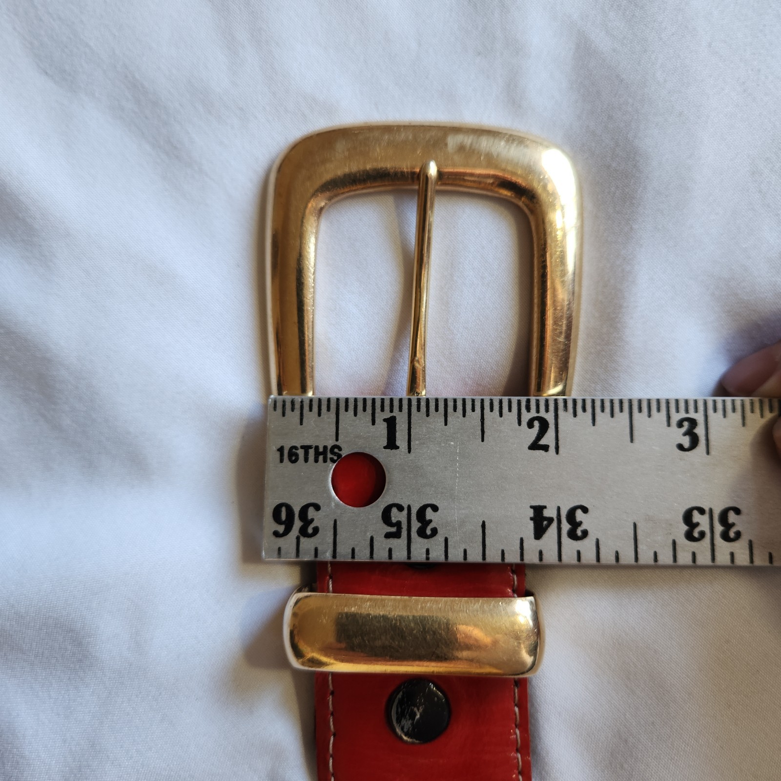 Douglas Magnus Santa Fe 14k Solid Gold 3-Piece Belt Buckle Set Size 34