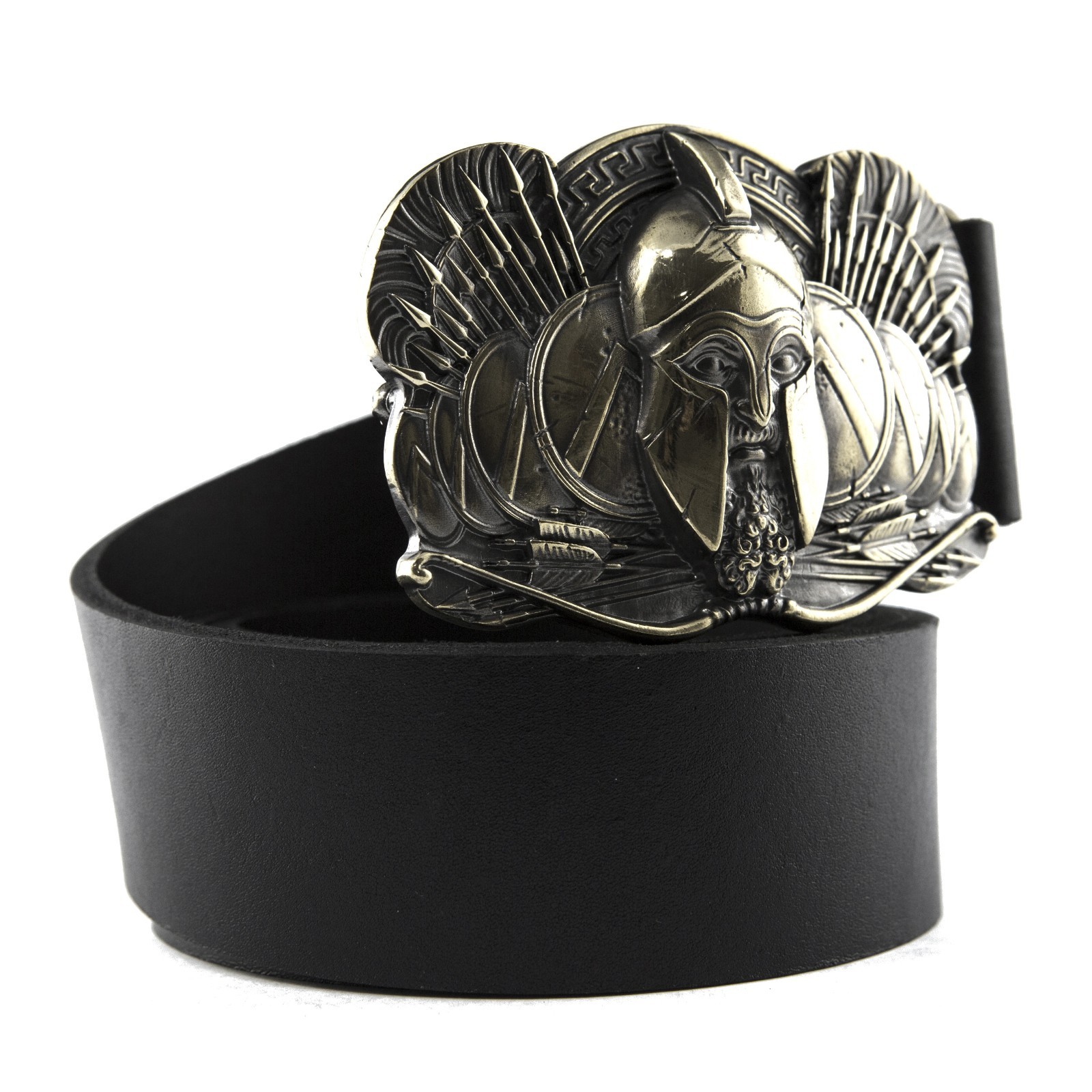 Spartan warrior german silver belt buckle, Military Ancient Greece, King Leonid