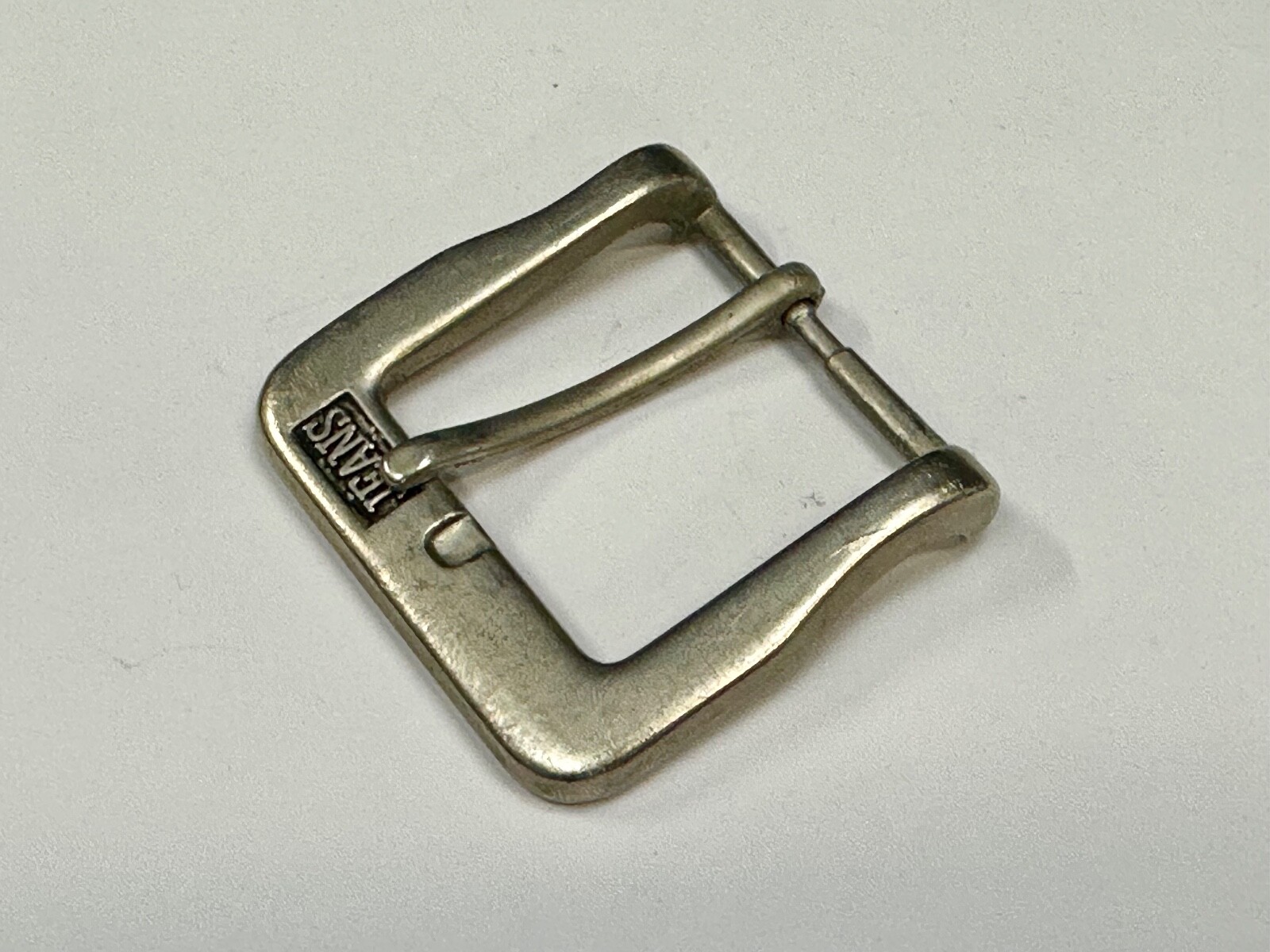 Jeans Brand Silver Tone Replacement Dress Belt Buckle