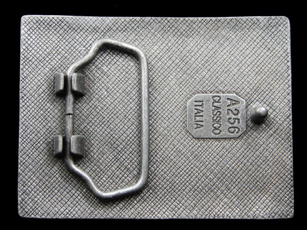 RJ11170 REALLY COOL **DIAMOND** FASHION ART PEWTER BELT BUCKLE