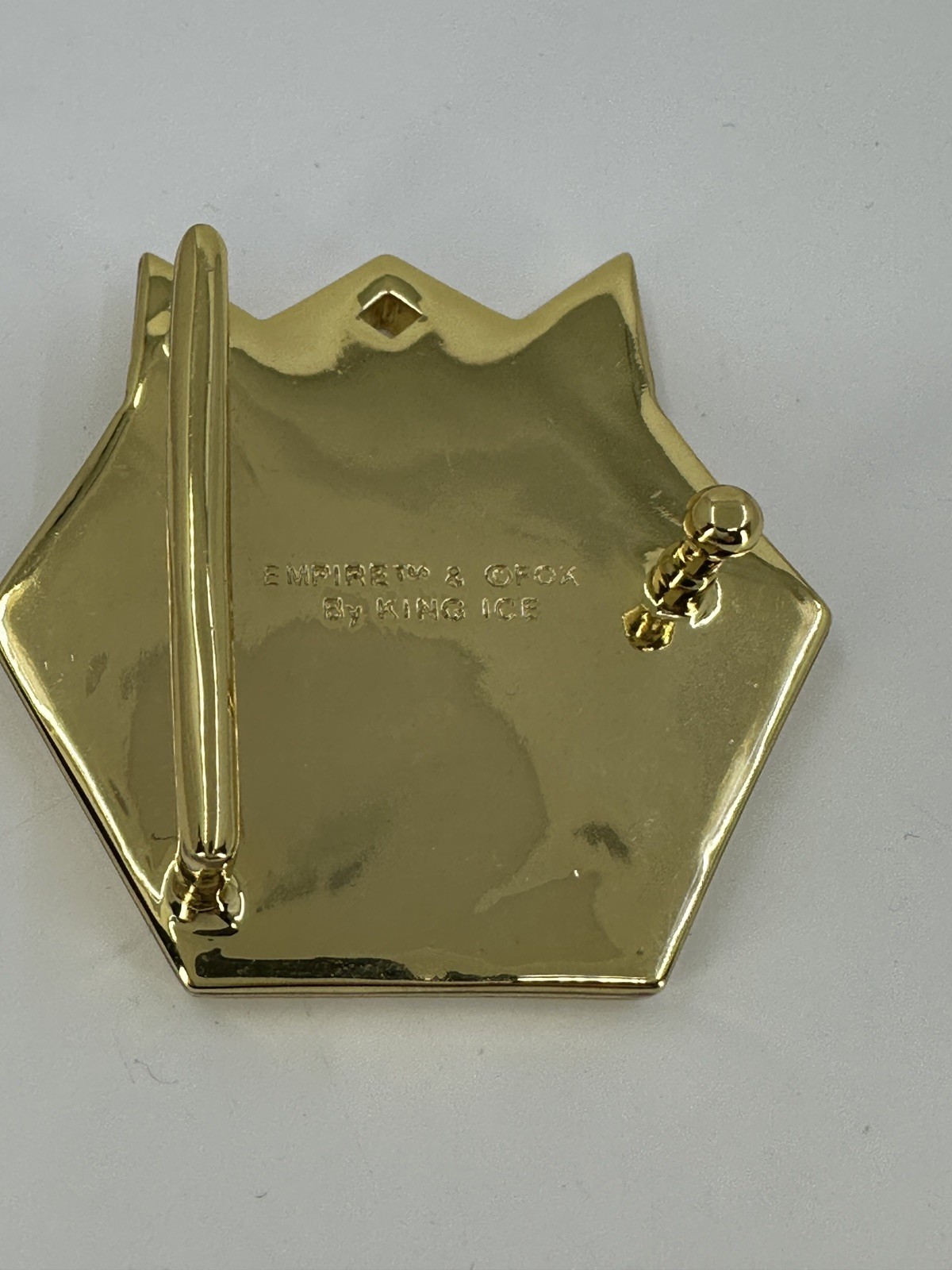 EMPIRE & FOX BY KING ICE BIG LION BELT BUCKLE
