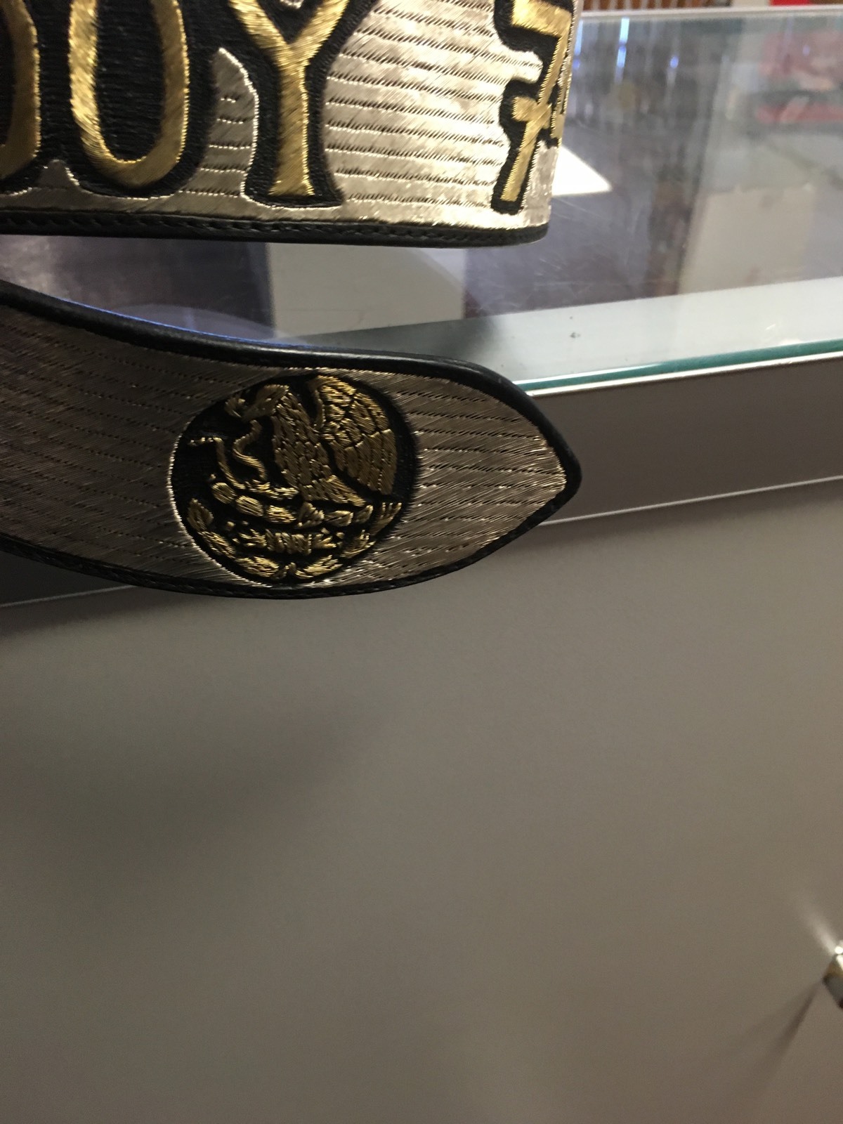 Mens Piteado Belt Hand Made Charro Cowboy