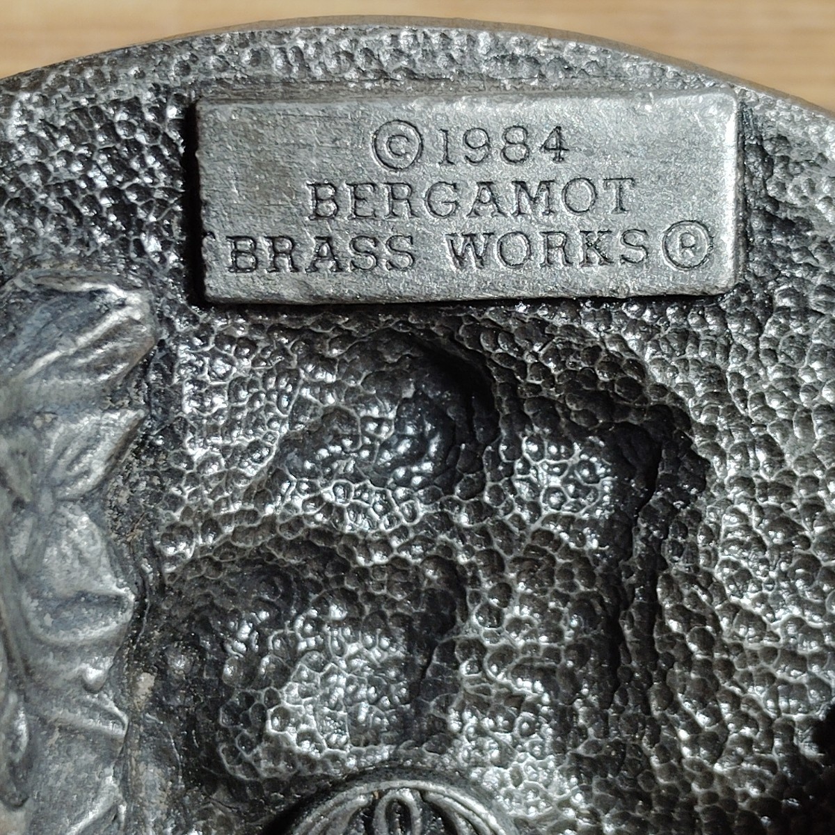 TWO Vintage Bergamot Brass Works Sailing Ship Belt Buckle Kipling 1980&rsquo;s USA