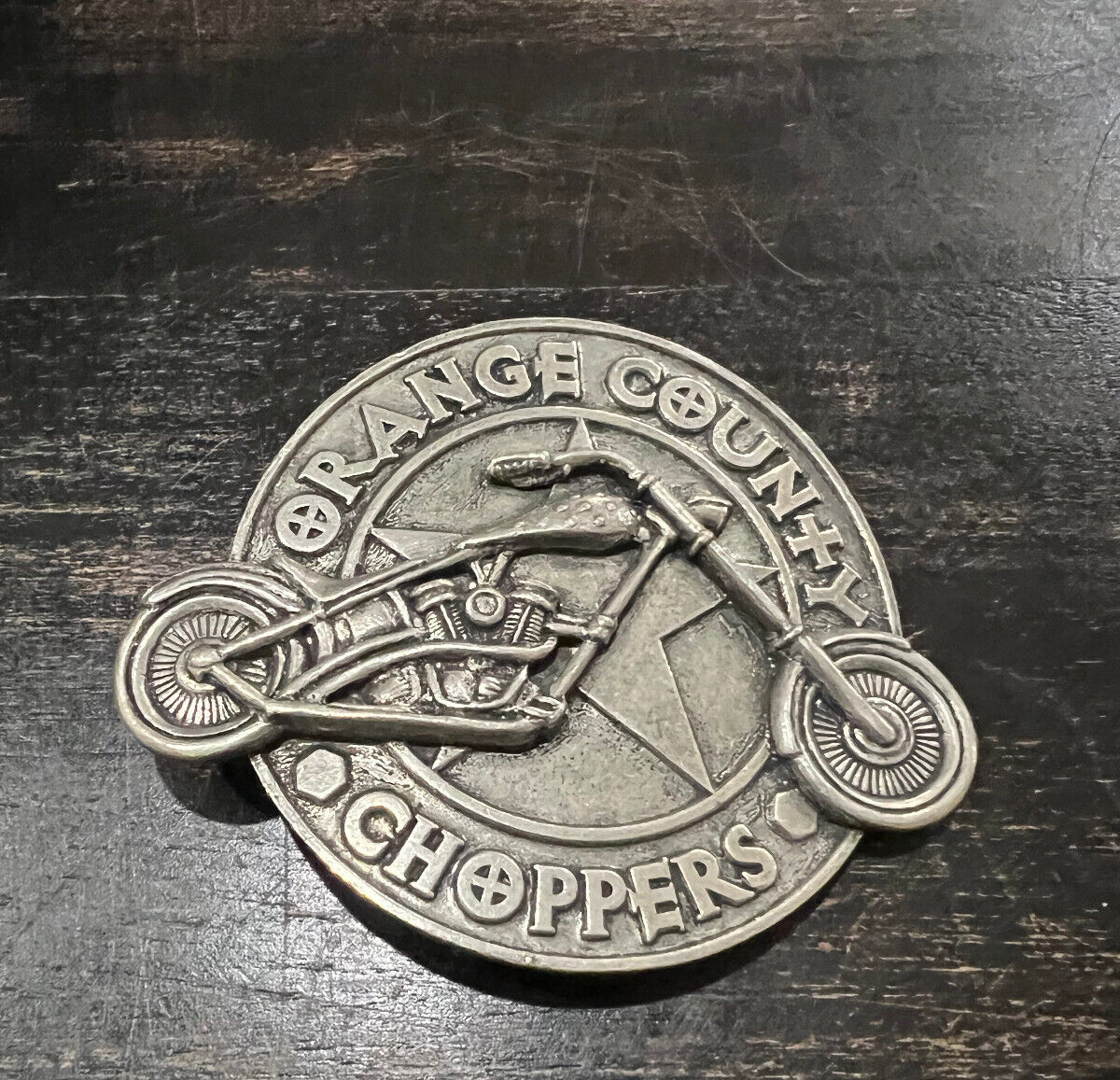 Orange County Choppers Belt Buckle – Vintage looking- Officially Lic- New
