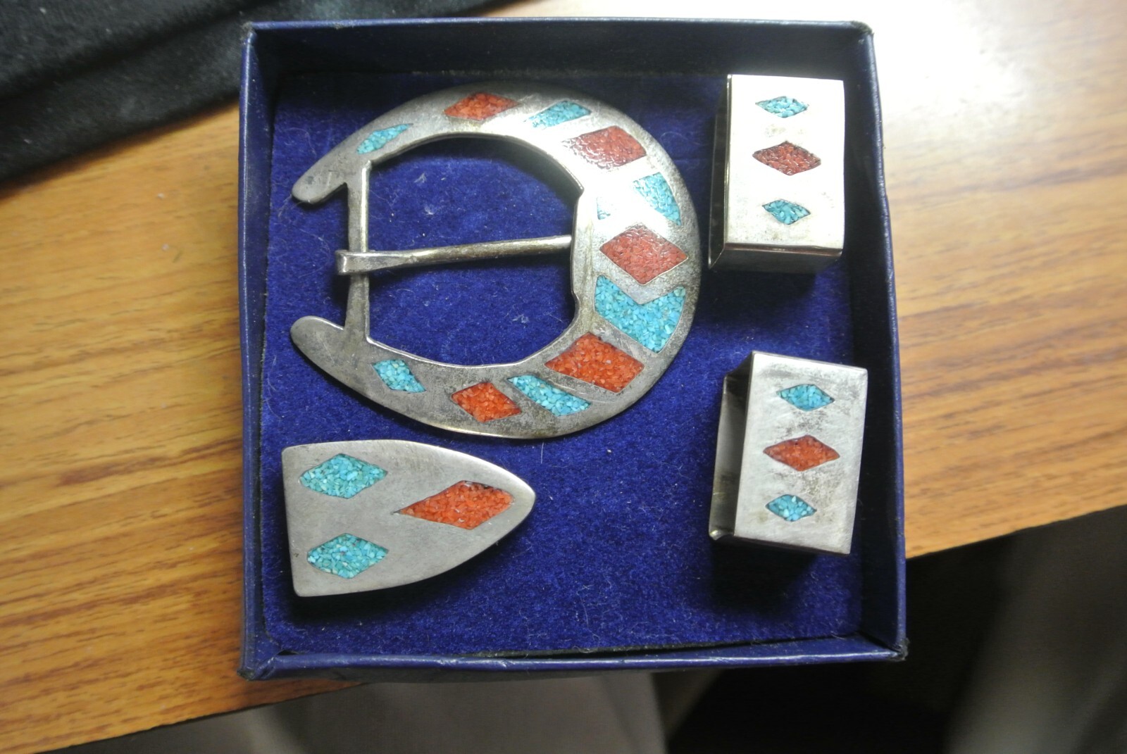 Sterling silver 925 TIPS, BUCKLE, AND SLIDES, made in U.S.A.