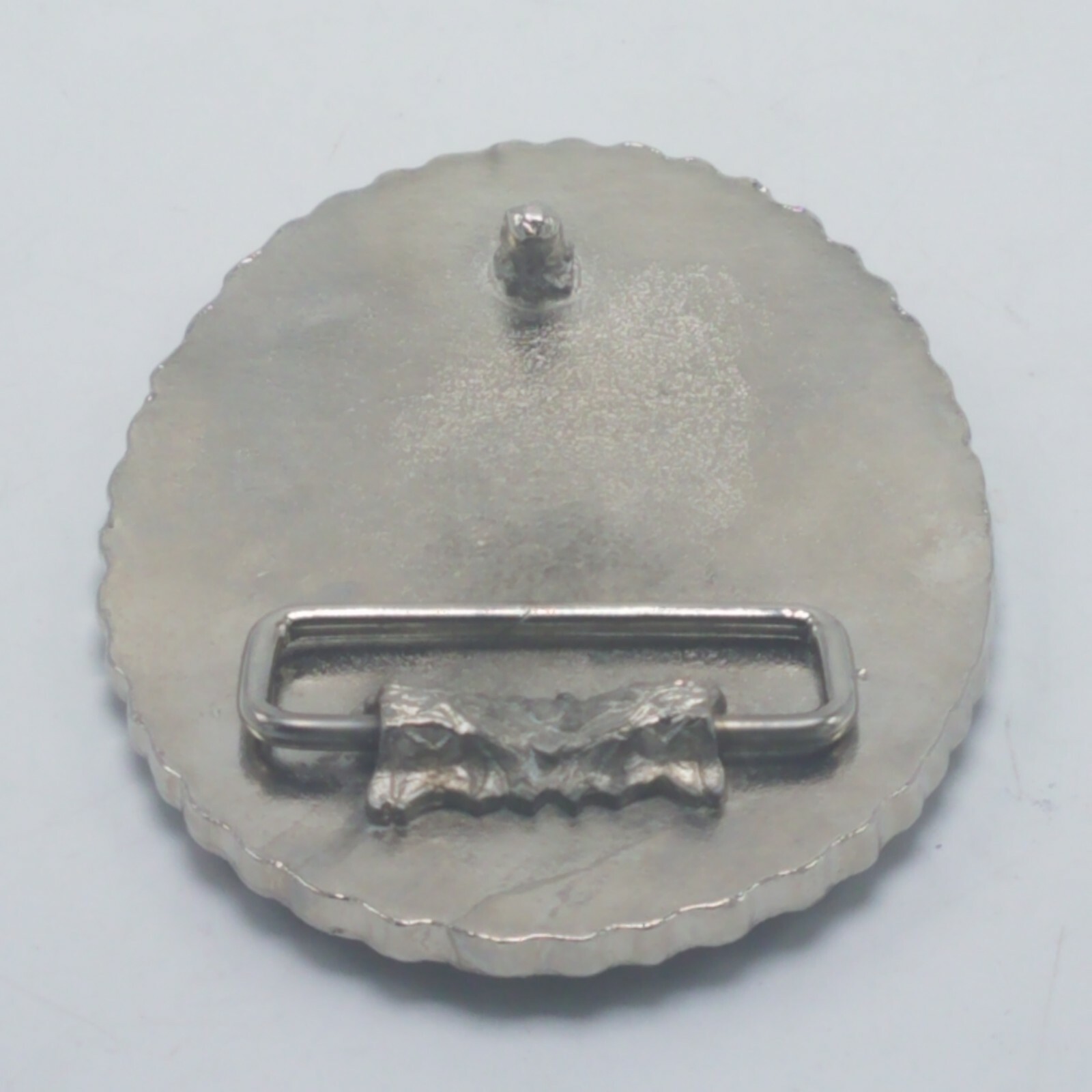 Vintage Calgary Stampede City Bullshooter&rsquo;s Belt Buckle EUC 3 1/2&Prime; x 2 3/4&Prime;
