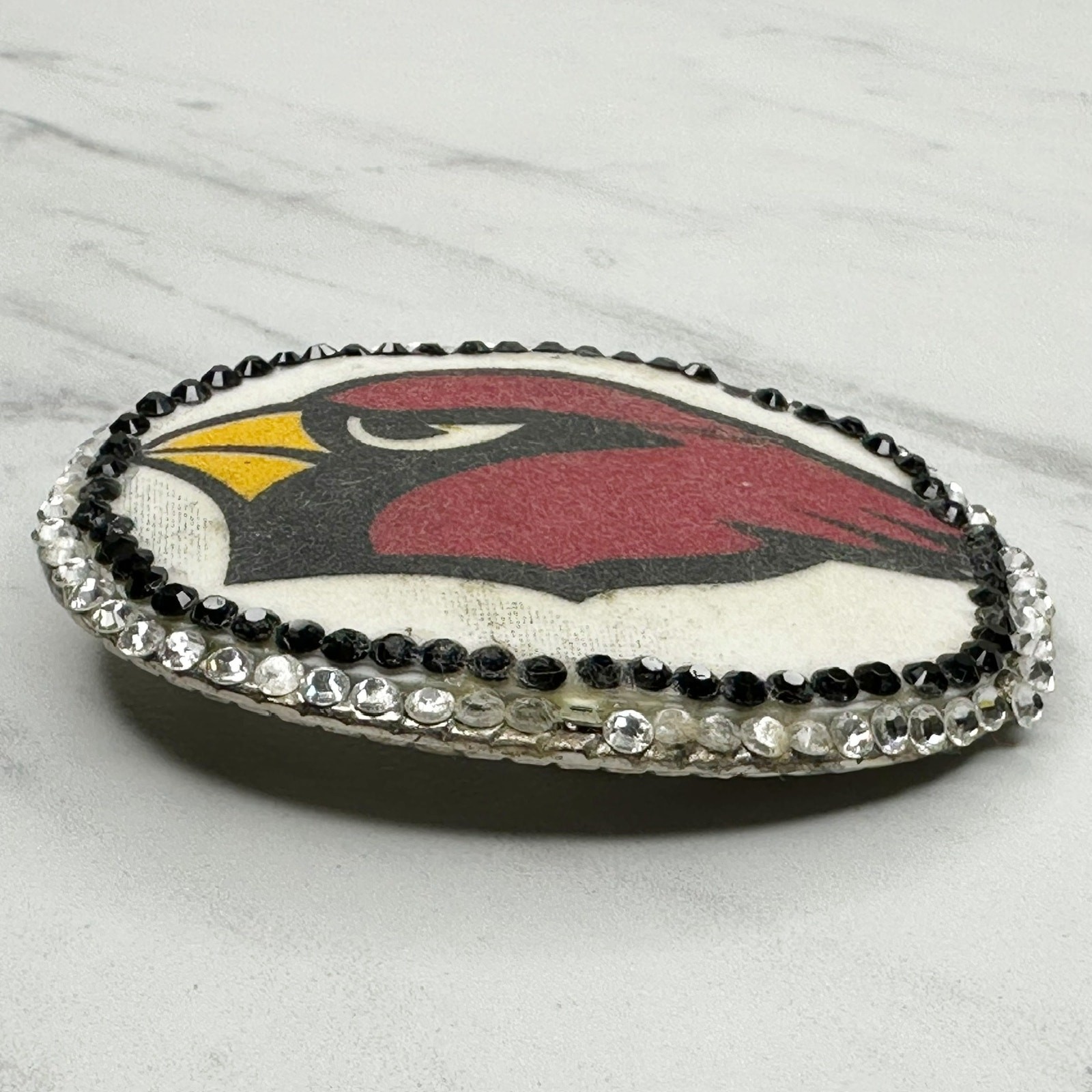 Arizona Cardinals Rhinestone Belt Buckle NFL Football Team Logo – 3.67&Prime;