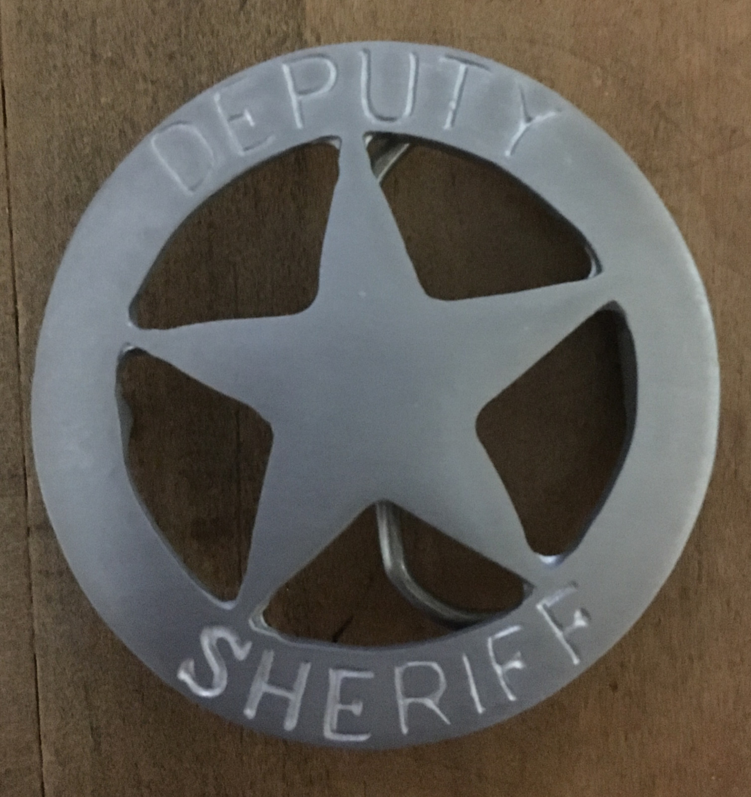 LAWMAN STAR SHERIFF BADGE BELT BUCKLE NEW