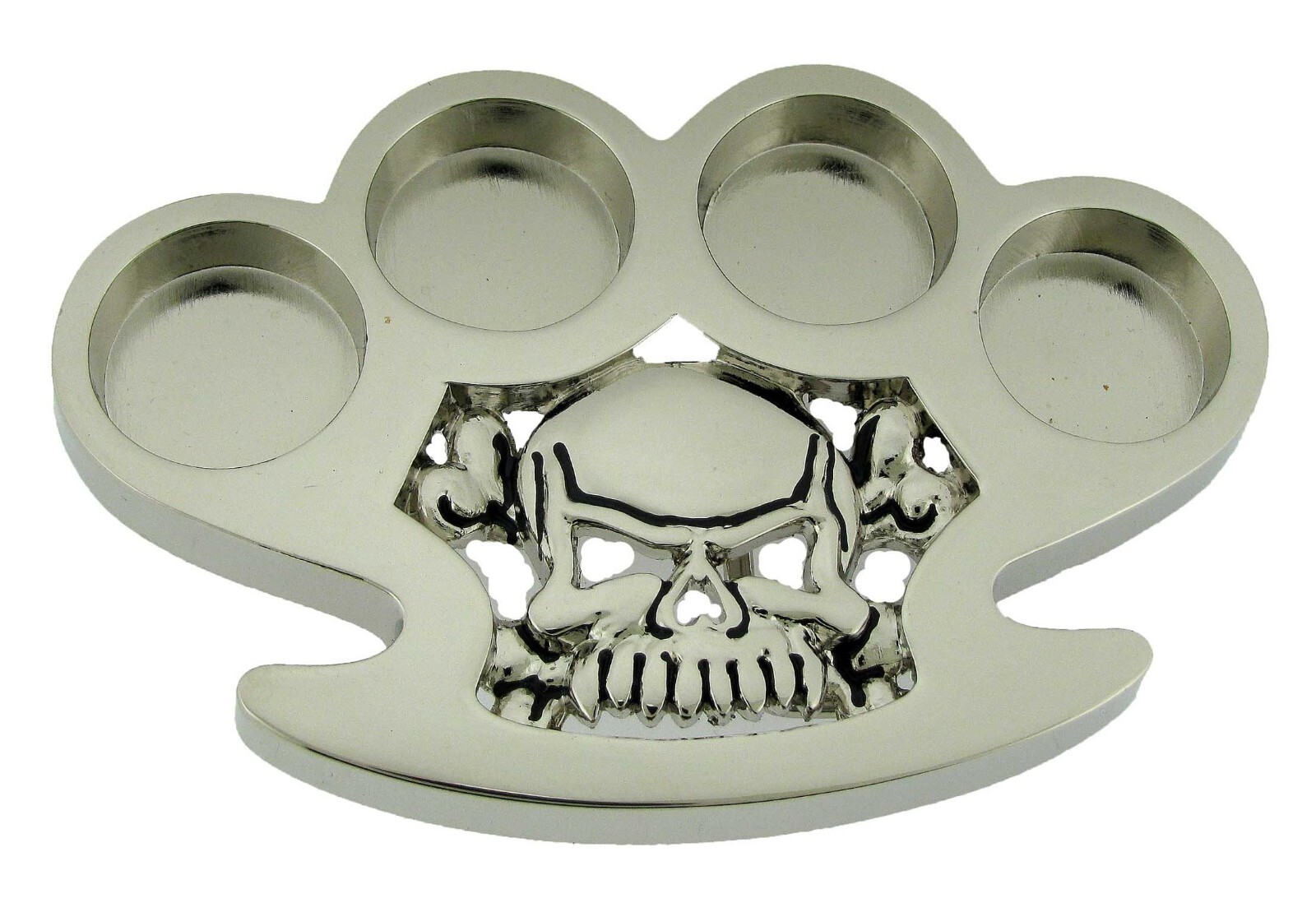 Skull Skeleton Rock Rebel Belt Buckle Mens Womens Silver Metal Halloween Costume
