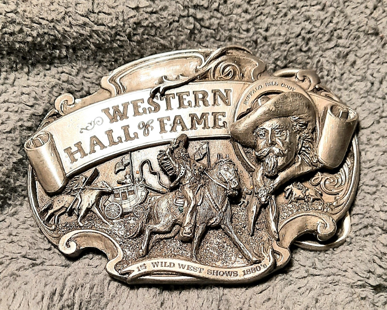 Western Hall Of Fame Belt Buckle #128