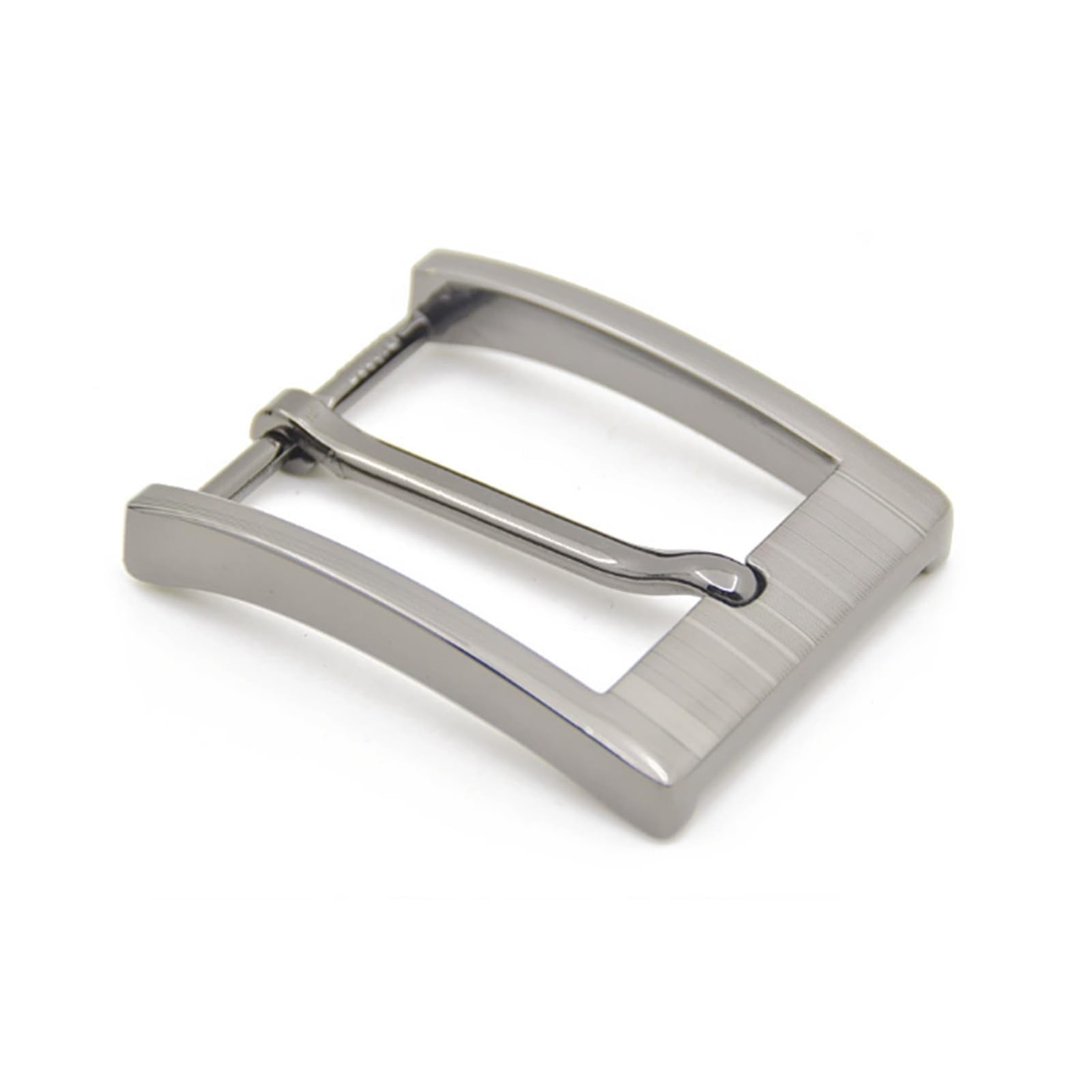 Men&rsquo;s Belt Buckle, Metal Belt Buckle, 40 mm, Snap Fastener, Square…