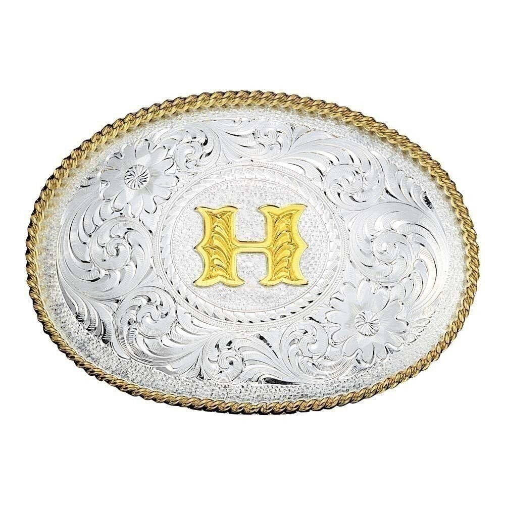 Montana Silversmiths Men&rsquo;s Initial Buckle