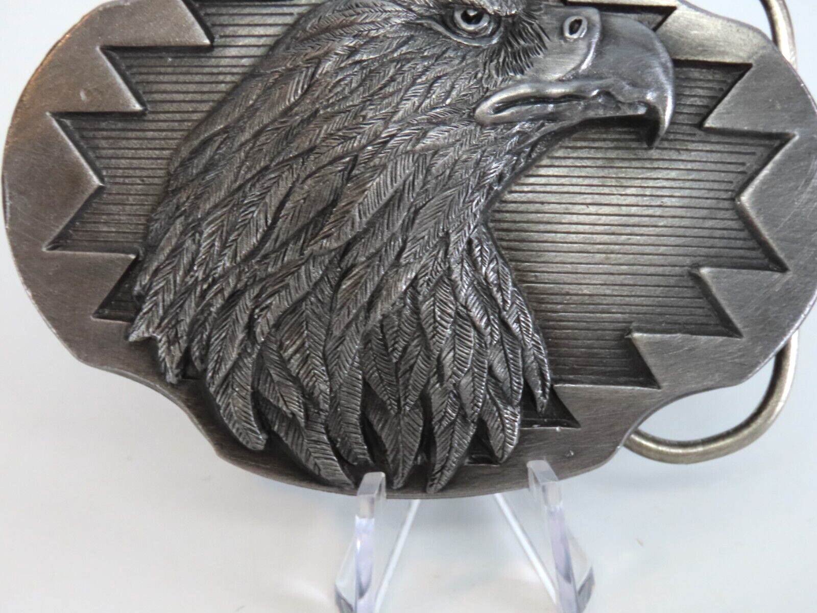 1990 Arroyo Grande #AG44 Eagle Head Belt Buckle USA