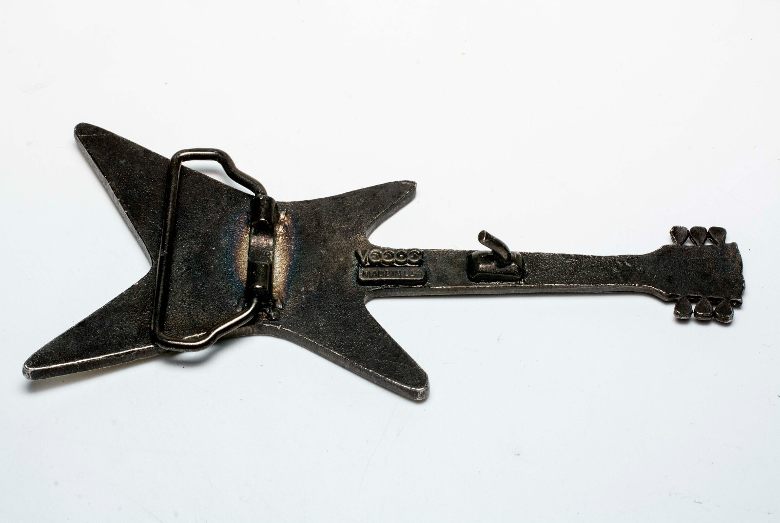 Vintage Electric Guitar Belt Buckle Music Instrument Buckle Veece