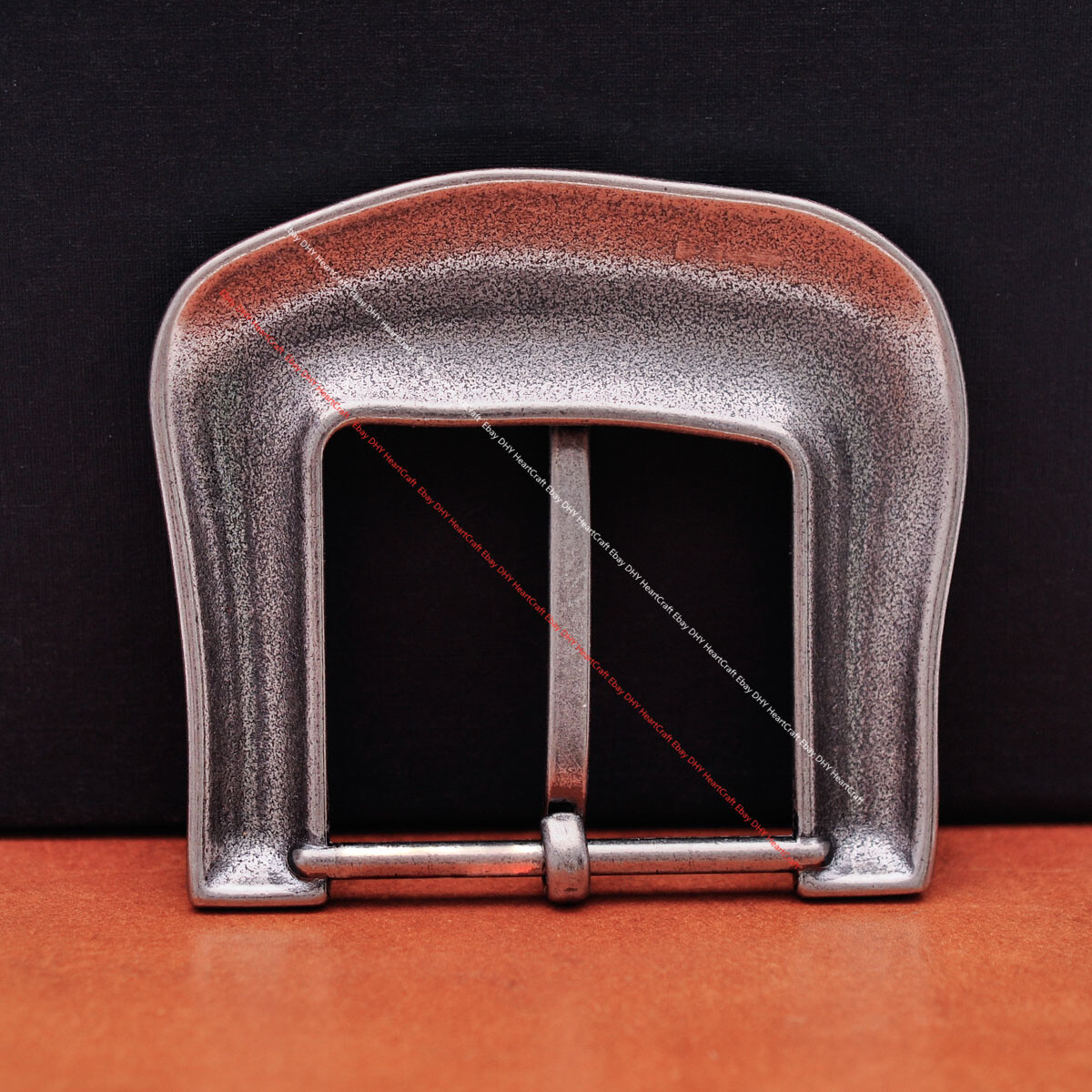 Western Cowboy Leathercraft Wide End Bar Pin Belt Buckle Replacement fits 40mm