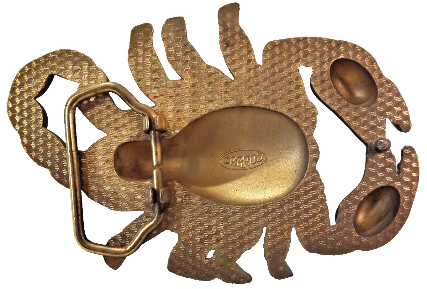 Scorpion Belt Buckle Western Cowboy Corgirl Motorcyclist Carrod 4.5&Prime;x3&Prime; Fits 1.5