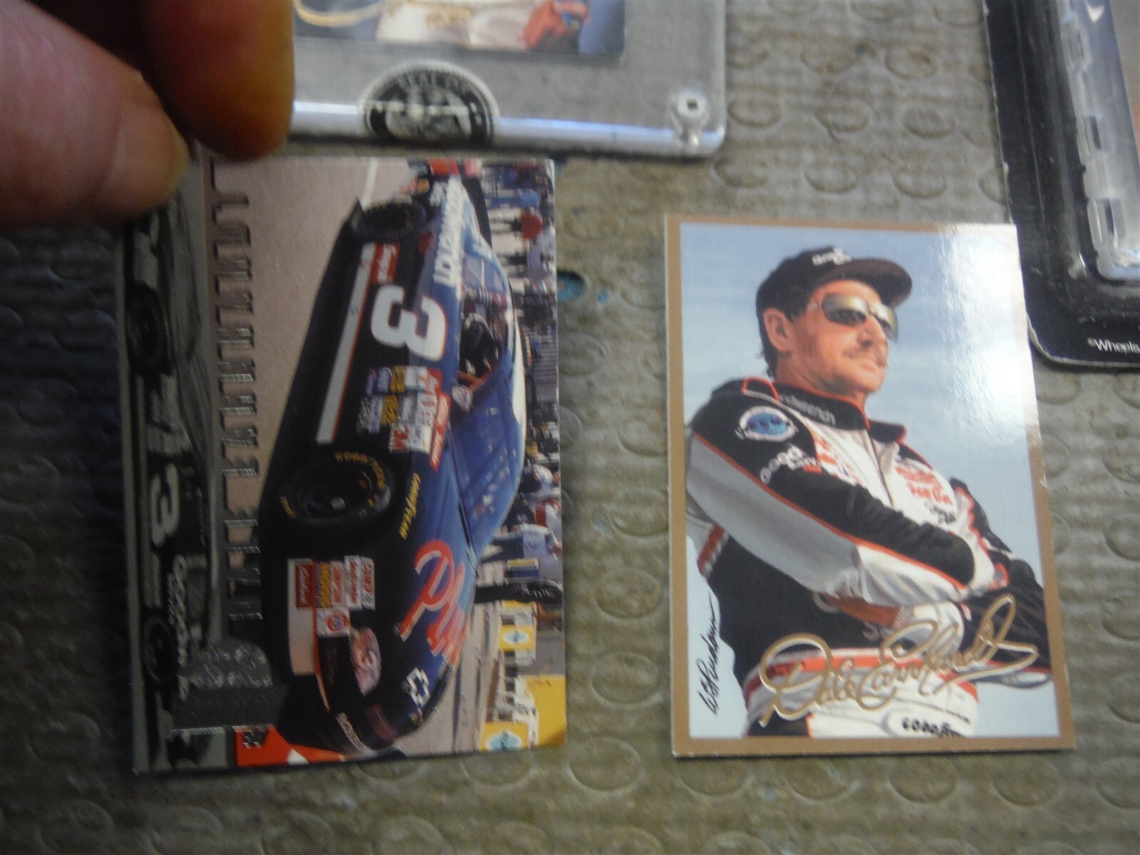1994 Press Pass XL Red Hot Foil D. Earnhardt + M. silversmith buckle + 7 pcs*209