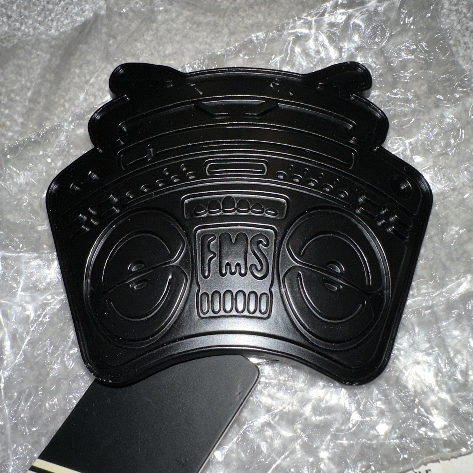 NWT Famous Stars And Straps Without My Stereo Buckle Matte Black Travis Barker