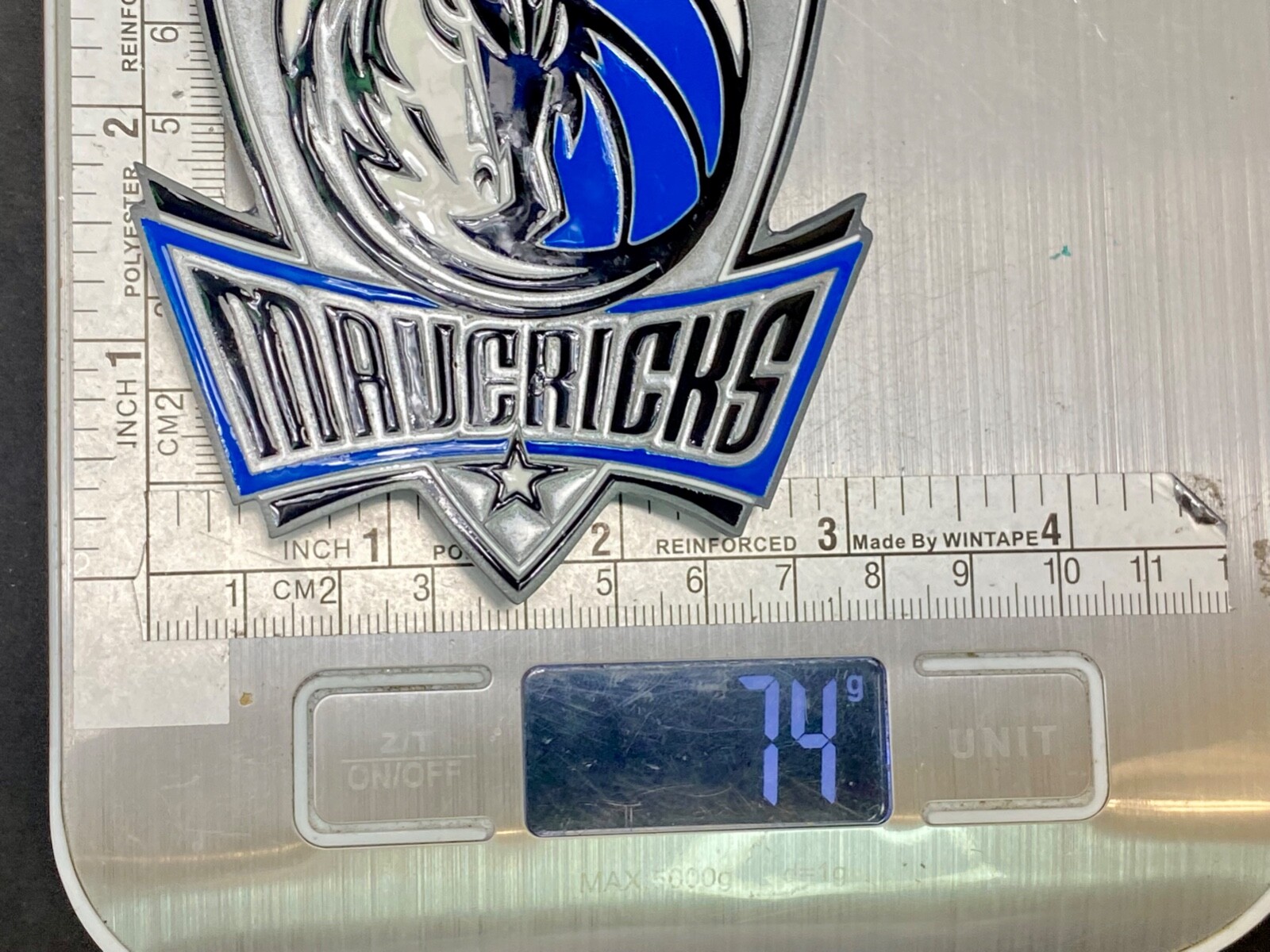 Dallas Mavericks Basketball Team NBA Fan Belt Buckle Great American Products