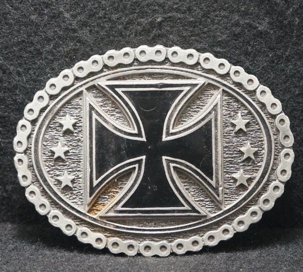 WK25116 VERY COOL VINTAGE 2004 ***CROSS*** RELIGIOUS UNISEX FASHION BELT BUCKLE