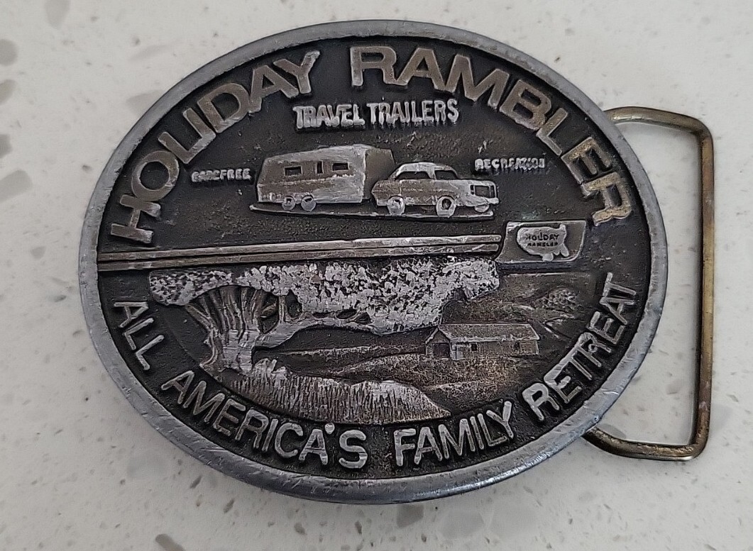 1975 Holiday Rambler Travel Trailers MPA Belt Buckle