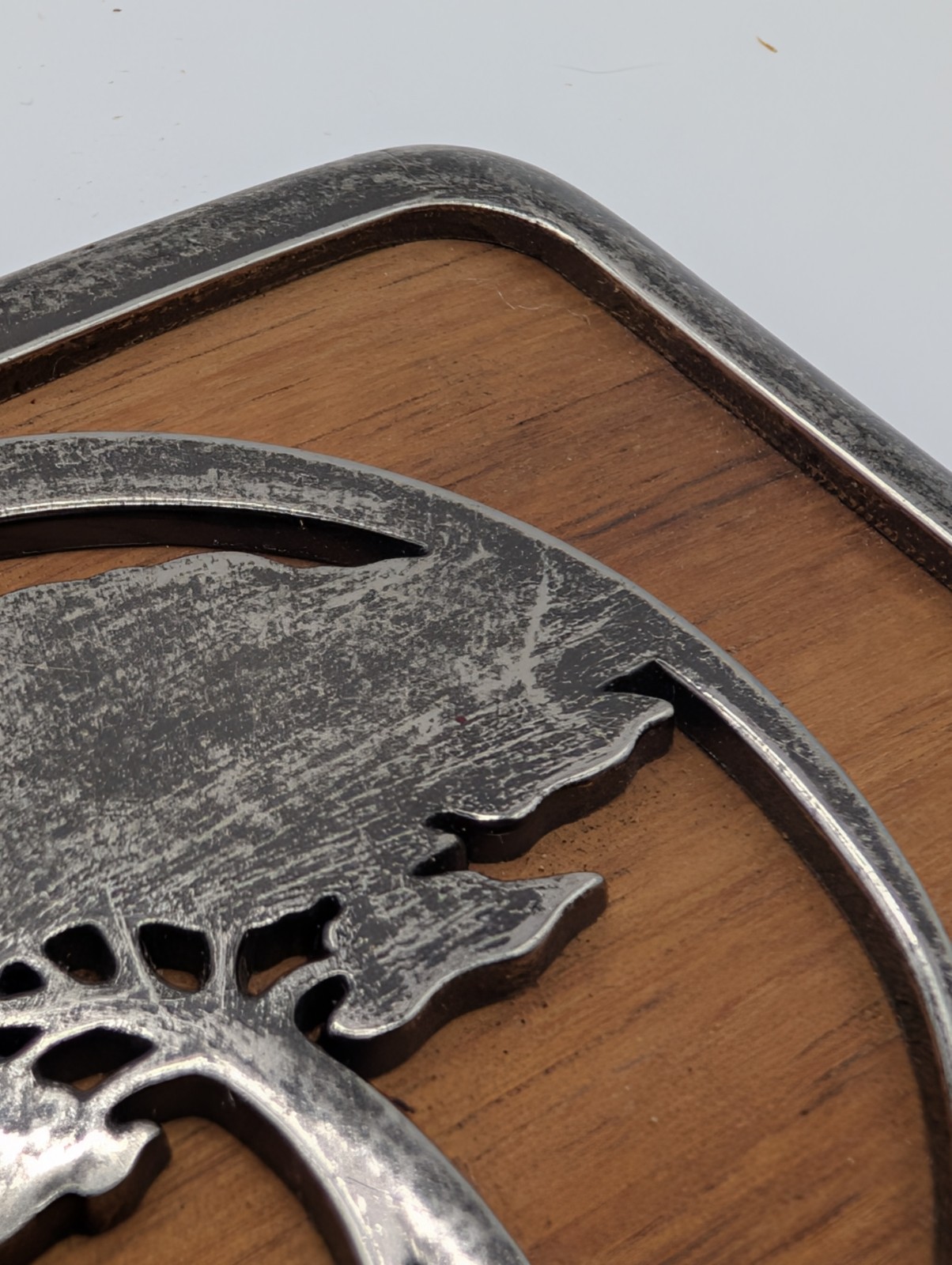 Arbor Collective Koa Wood Belt Buckle Skate Snowboard Waste Not Tree