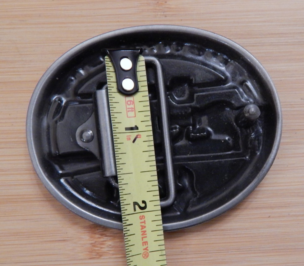 Plumber Tradesman Commemorative Belt Buckle Wrench Pipecutter
