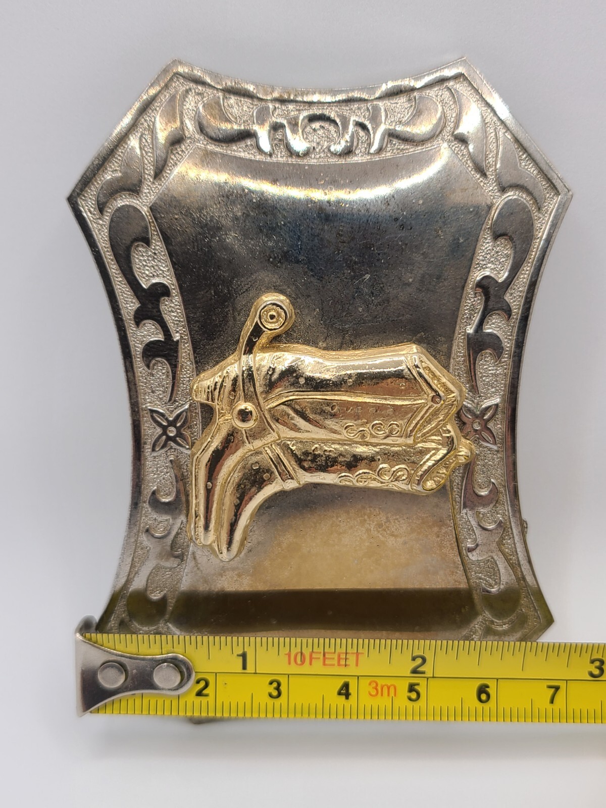 Cowboy Boots Western Belt Buckle Gold Tone / Silver Tone