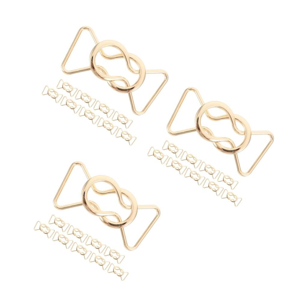 10 Pairs Waistband Decorative Buckle Buckles Coat for Belt Alloy