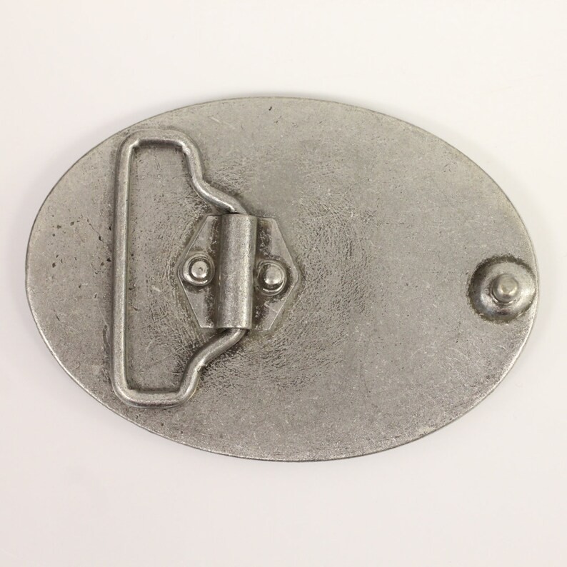 Oval Seahorse Metal Belt Buckle – Maritime Design for Interchangeable Belts