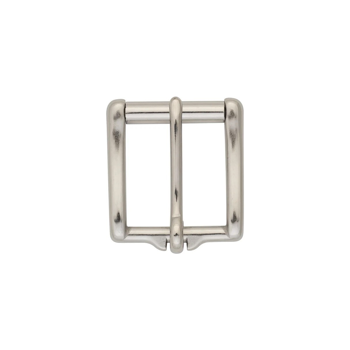 1.5&Prime; Heavy Duty Stainless Steel Hypoallergenic Roller Belt Buckle