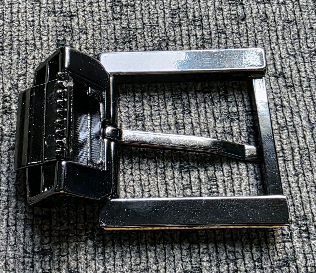 Versace Collection Italy Belt Buckle Gunmetal/Gold Metal